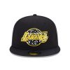 NEW ERA LOS ANGELES LAKERS SEASONAL INFILL 9FIFT BLACK M/L