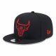 NEW ERA CHICAGO BULLS REPREVE 9FIFTY BLACK S/M