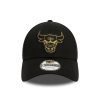 NEW ERA METALLIC BADGE 9FORTY BLACK ONE