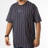 KARL KANI KK SMALL SIGNATURE PINSTRIPE TEE NAVY/RED/WHITE S