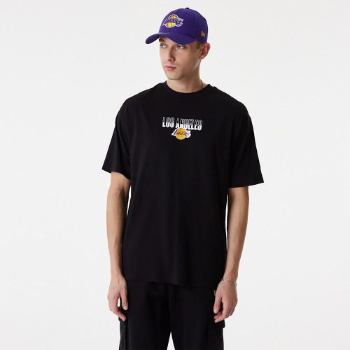 NEW ERA NBA CITY GRPHC BP OS TEE LOS ANGELES LAKERS BLACK XXL