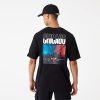 NEW ERA NBA CITY GRPHC BP OS TEE CHICAGO BULLS BLACK L