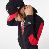 NEW ERA PULOVER NBA COLOUR BLOCK OS HOODY CHICAGO BULLS BLACK XXL