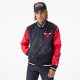 NEW ERA NBA SATIN BOMBER CHICAGO BULLS BLACK