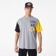 NEW ERA NBA CUT SEW OS TEE LOS ANGELES LAKERS GREY XXL