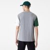 NEW ERA NBA CUT SEW OS TEE MILWAUKEE BUCKS GREY M