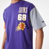 NEW ERA NBA CUT SEW OS TEE PHOENIX SUNS PURPLE M