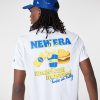 NEW ERA FOOD GRAPHIC TEE NEWERA WHITE XL