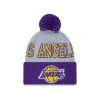 NEW ERA KNIT NBATO 23 LOS ANGELES LAKERS PURPLE ONE