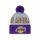 NEW ERA KNIT NBATO 23 LOS ANGELES LAKERS PURPLE ONE