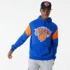 NEW ERA PULOVER NBA COLOR INSERT OS HOODY NEW YORK KNICKS BLUE XXL