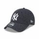 NEW ERA WMNS FLEECE 9FORTY NEW YORK YANKEES BLACK ONE