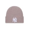 NEW ERA WMNS RIB POLYLANA BEANIE NEW YORK YANKEES BROWN