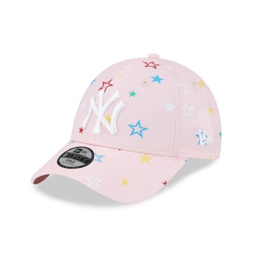 NEW ERA KIDS AOP 9FORTY NEW YORK YANKEES PINK