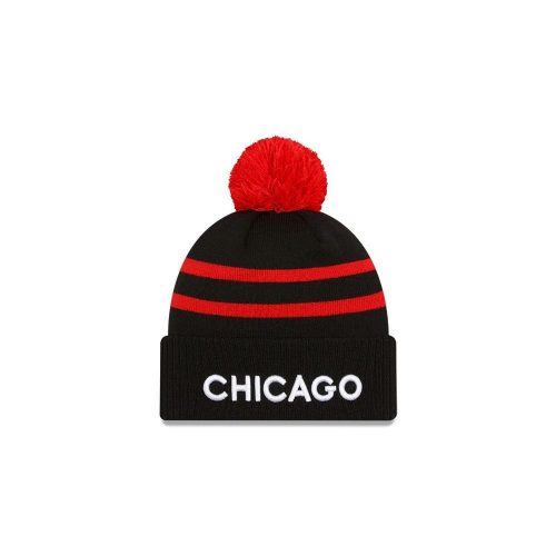 NEW ERA KNIT NBACE 23 CHICAGO BULLS BLACK