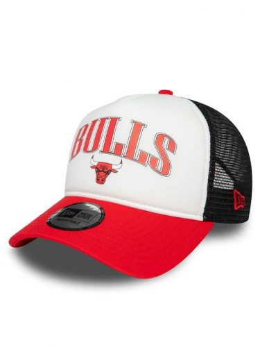 New Era NBA Retro Chicago Bulls E-Frame Trucker Cap White ONE