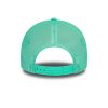 New Era Womens Foam Front New Era E-Frame Trucker Cap Green ONE