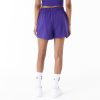 New Era NBA Team Logo Los Angeles Lakers Shorts Purple L