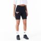 New Era NBA Logo Chicago Bulls Cycling Womens Shorts Black