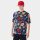 New Era NBA All Over Print Oversized T-Shirt Black S