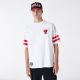 New Era NBA Arch Graphic Chicago Bulls Oversized T-Shirt White