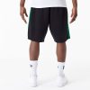 New Era NBA Mesh Panel Boston Celtics Oversized Shorts Black