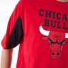 New Era NBA Panel Chicago Bulls Oversized T-Shirt Red XL