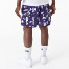 New Era NBA Team All Over Print Los Angeles Lakers Shorts Purple S