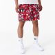 New Era NBA Team All Over Print Chicago Bulls Shorts Red S