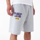 New Era NBA Script Los Angeles Lakers Oversized Shorts Grey M