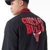 New Era NBA Script Chicago Bulls Bomber Jacket Black M