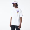 New Era NBA Script Los Angeles Lakers Oversized T-Shirt White S