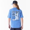 New Era MLB Player Graphic New York Yankees Oversized T-Shirt Blue