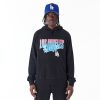 New Era MLB Gradient Graphic LA Dodgers Pullover Hoodie Black XXL