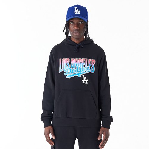 New Era MLB Gradient Graphic LA Dodgers Pullover Hoodie Black