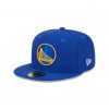 New Era Golden State Warriors Org. 46 NBA Rally Drive 59FIFTY Blue 734