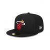 New Era Miami Heat Org. 88 NBA Rally Drive 59FIFTY Black 734