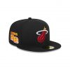 New Era Miami Heat Org. 88 NBA Rally Drive 59FIFTY Black 758