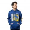 New Era NBA Golden State Warriors 2024 Rally Drive OTC Hoodie Blue M