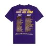 New Era NBA Rally Drive Los Angeles Lakers T-Shirt Blue L