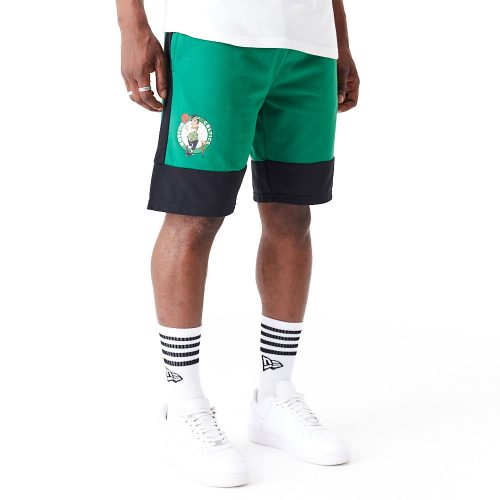 New Era NBA Colour Block Boston Celtics Shorts Green L