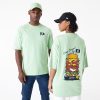 New Era MLB Burger Graphic New York Yankees Oversized T-Shirt Green