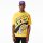 New Era T-Shirt Oversize Los Angeles Lakers NBA Large Wordmark Yellow XL