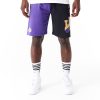 New Era NBA Graphic Los Angeles Lakers Shorts Purple XXL