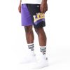 New Era NBA Graphic Los Angeles Lakers Shorts Purple L