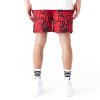 New Era NBA All Over Print Chicago Bulls Shorts Red XL