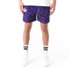 New Era NBA All Over Print Los Angeles Lakers Shorts Purple