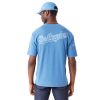 New Era World Series LA Dodgers Oversized T-Shirt Blue M