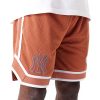 New Era World Series New York Yankees Mesh Shorts Brown XL