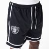 New Era NFL Colour Block Las Vegas Raiders Shorts Black